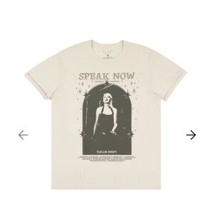 SPEAK NOW (TAYLOR'S VERSION) TRACKLIST TAUPE T-SHIRT
